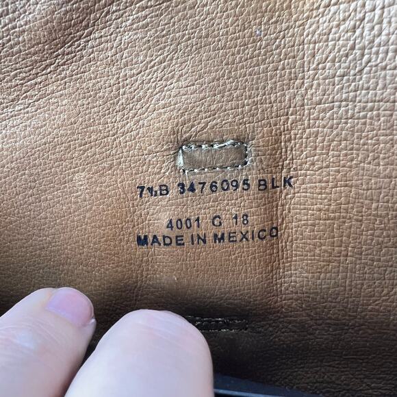 Frye Melissa Button Leather Equestrian Tall Riding Boots Black Women 7.5B - Picture 8 of 8